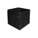 Куб черный декоративный малый