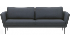 Текстильный серый диван