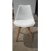 Wood White / Белый дизайнерский стул в аренду